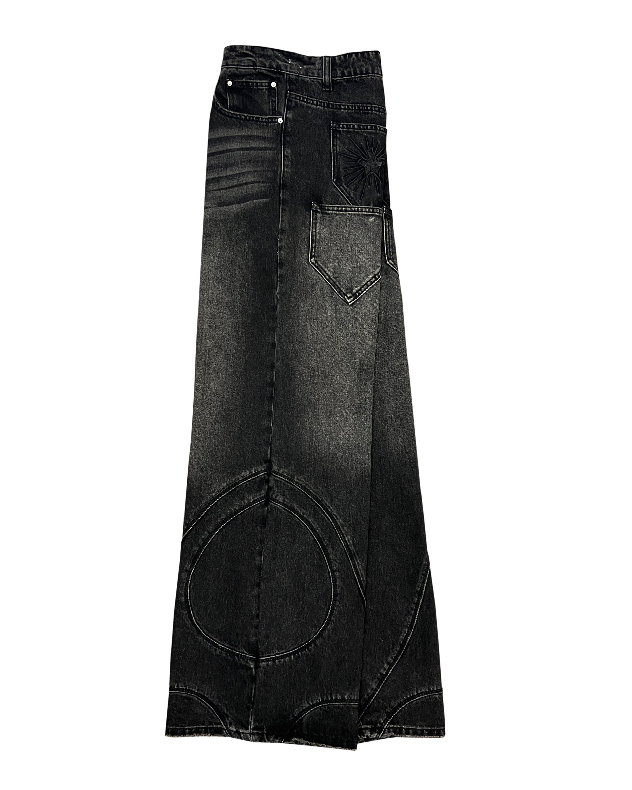 WASHED ARC DENIM