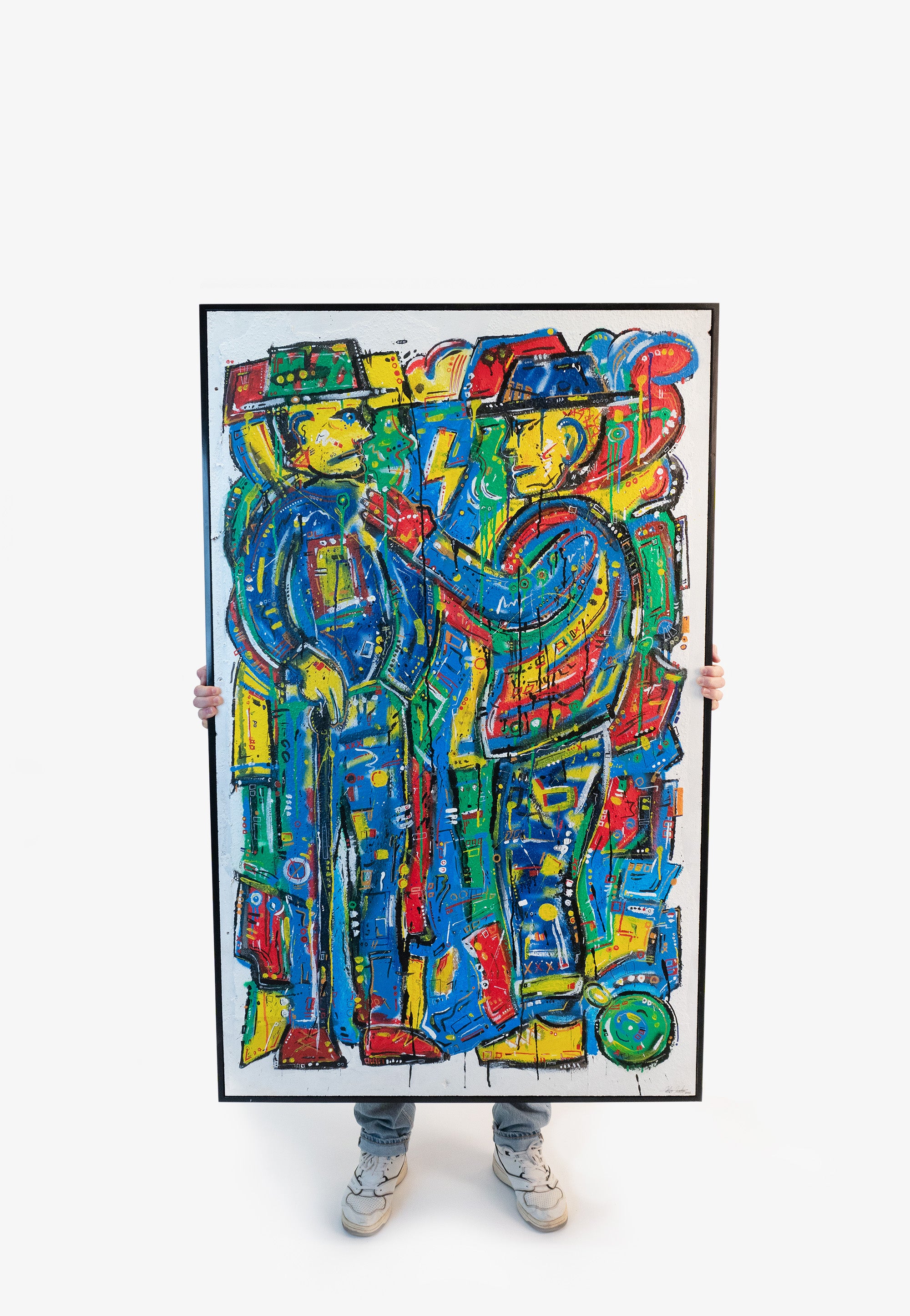 "The Meeting" 89 x 144,5cm