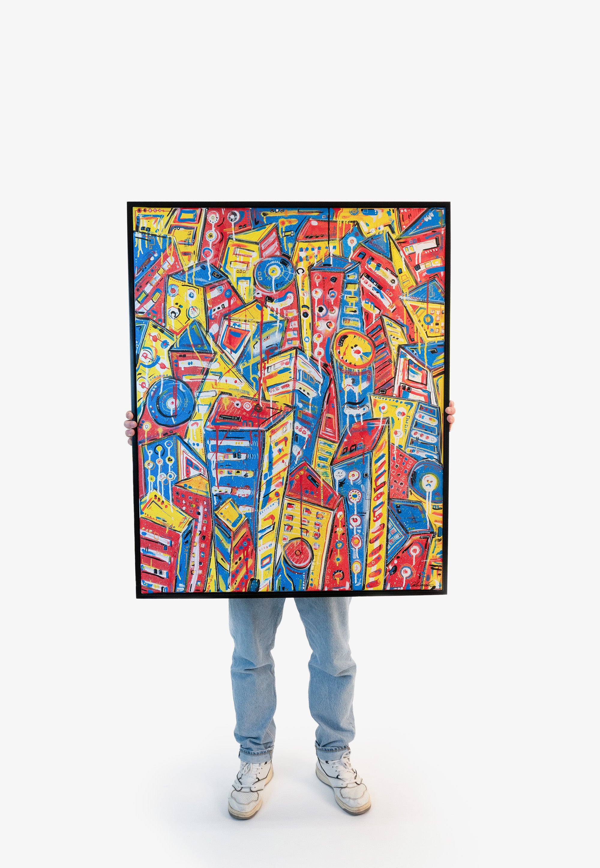 "Skyscrapers" - 80 x 100cm