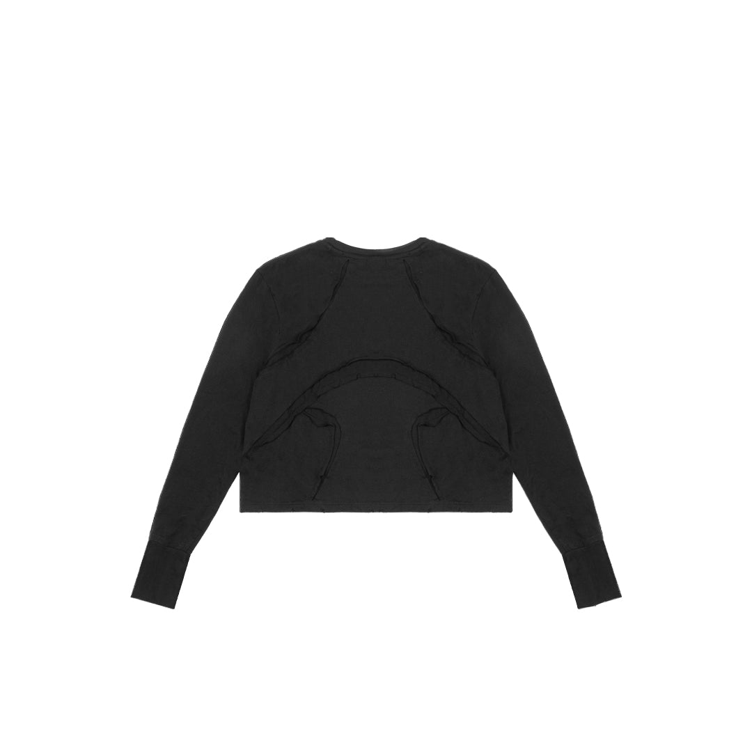 DOUBLE LAYERED LONGSLEEVE BLACK