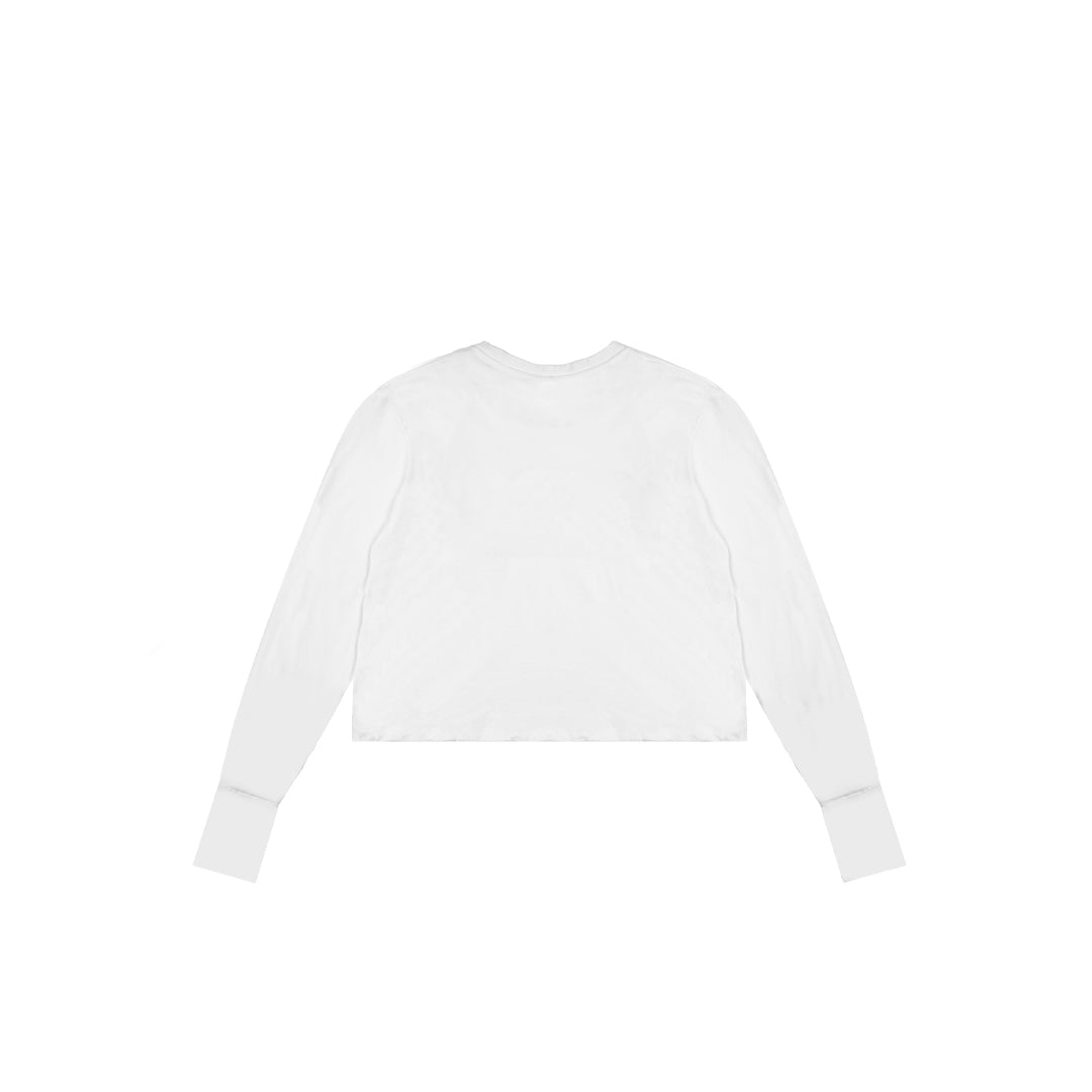 DOUBLE LAYERED LONGSLEEVE WHITE