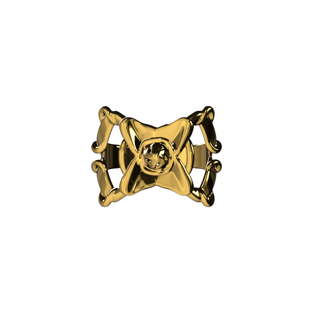 FLORA RING GOLD