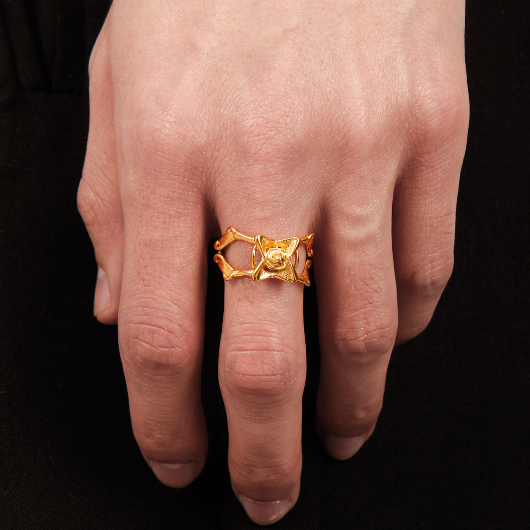 FLORA RING GOLD