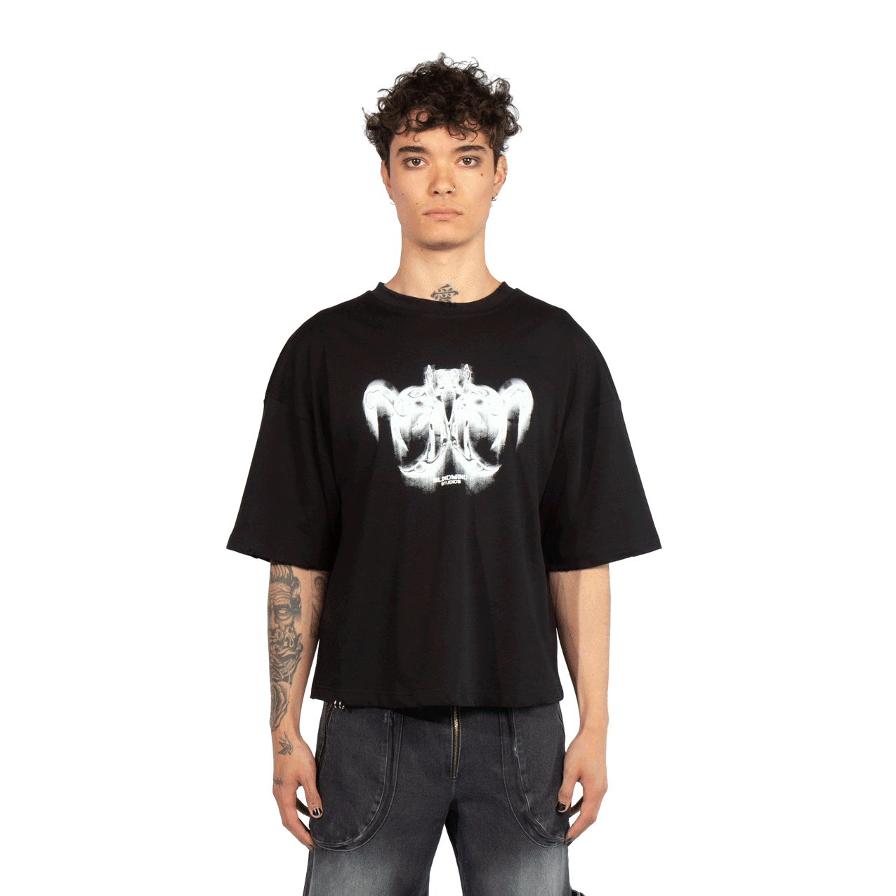 CHROME T-SHIRT BLACK
