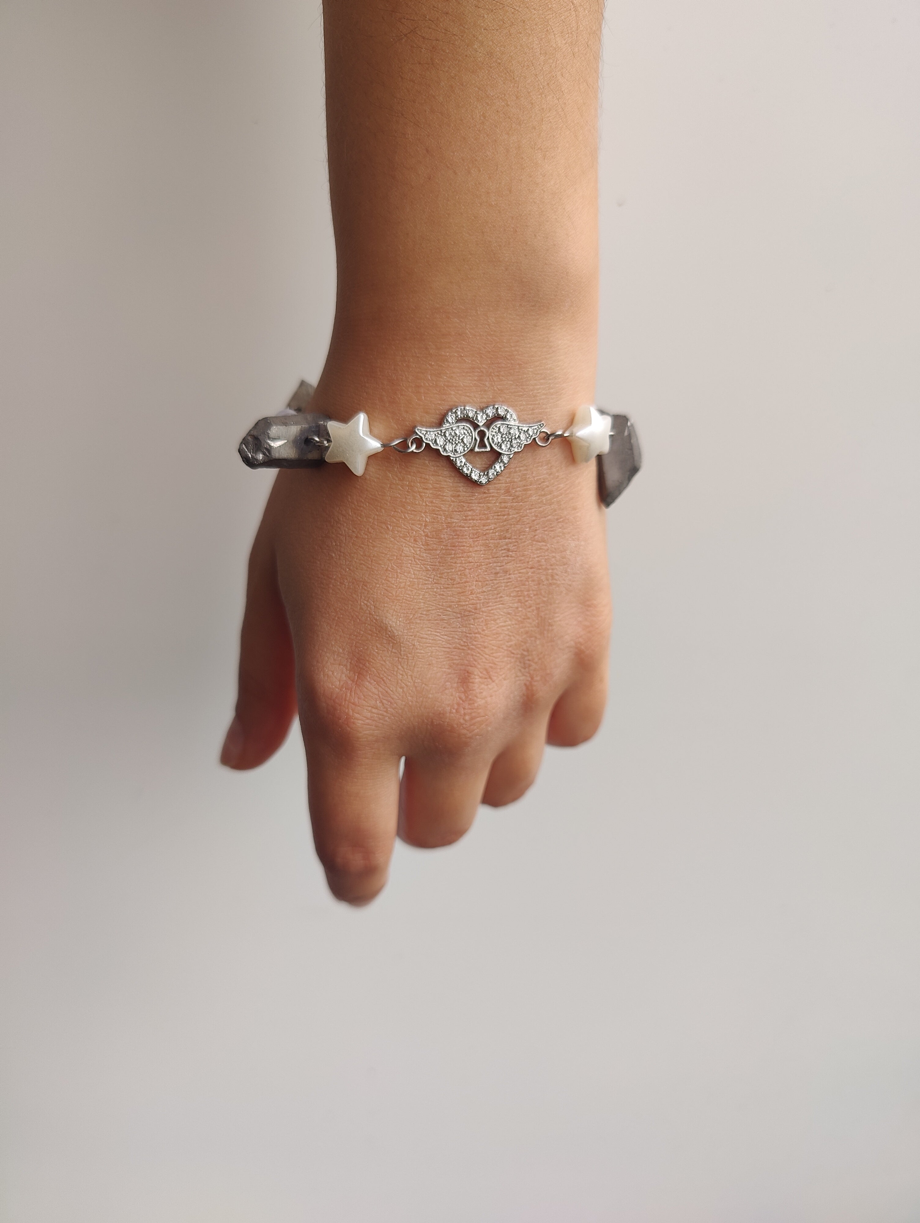 Heart Lock Armband