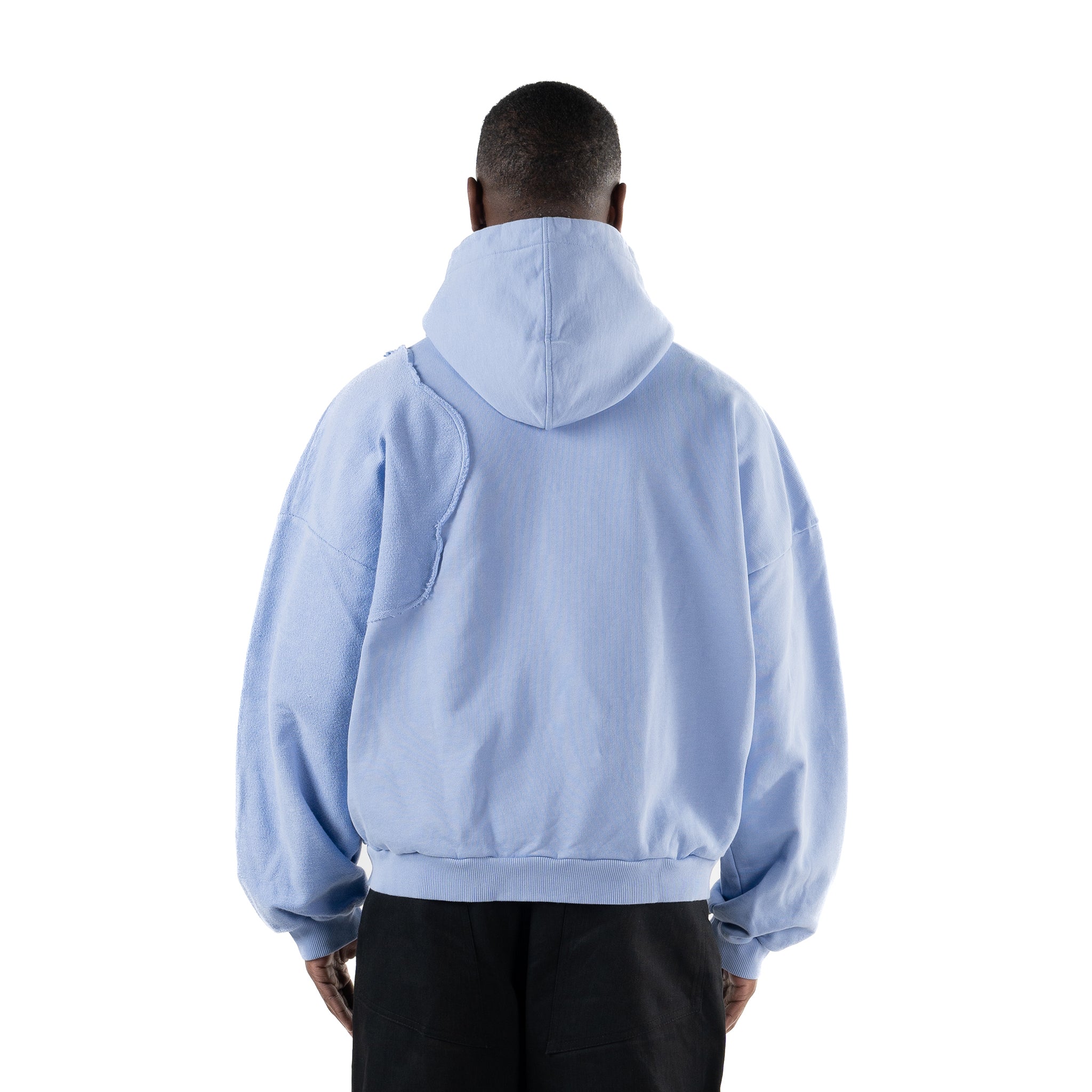 Scallop Zip-Hoodie