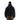Scallop Zip-Hoodie (Black)