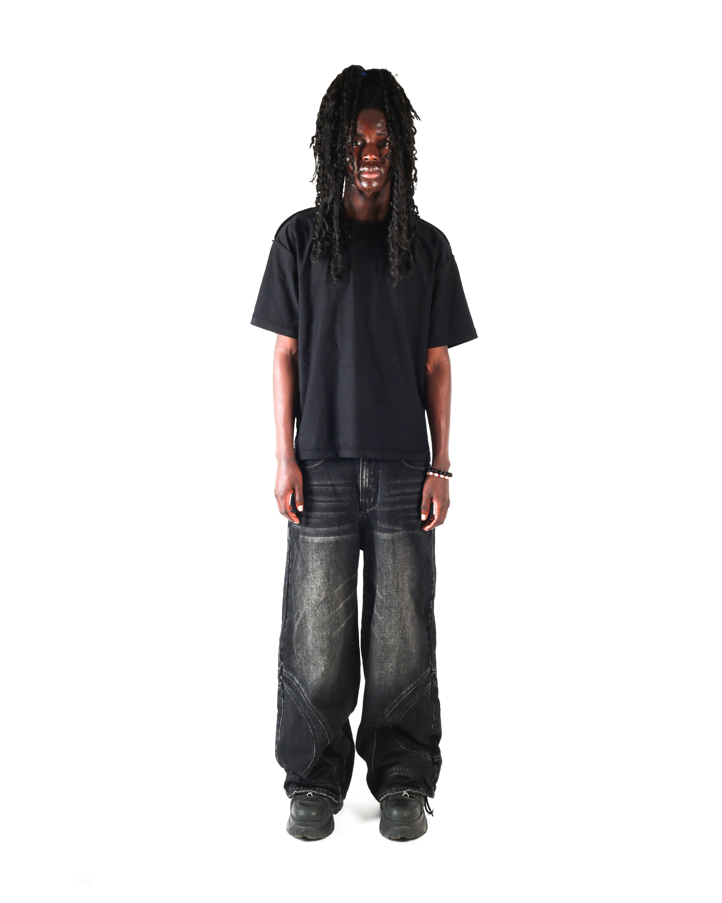 WASHED ARC DENIM