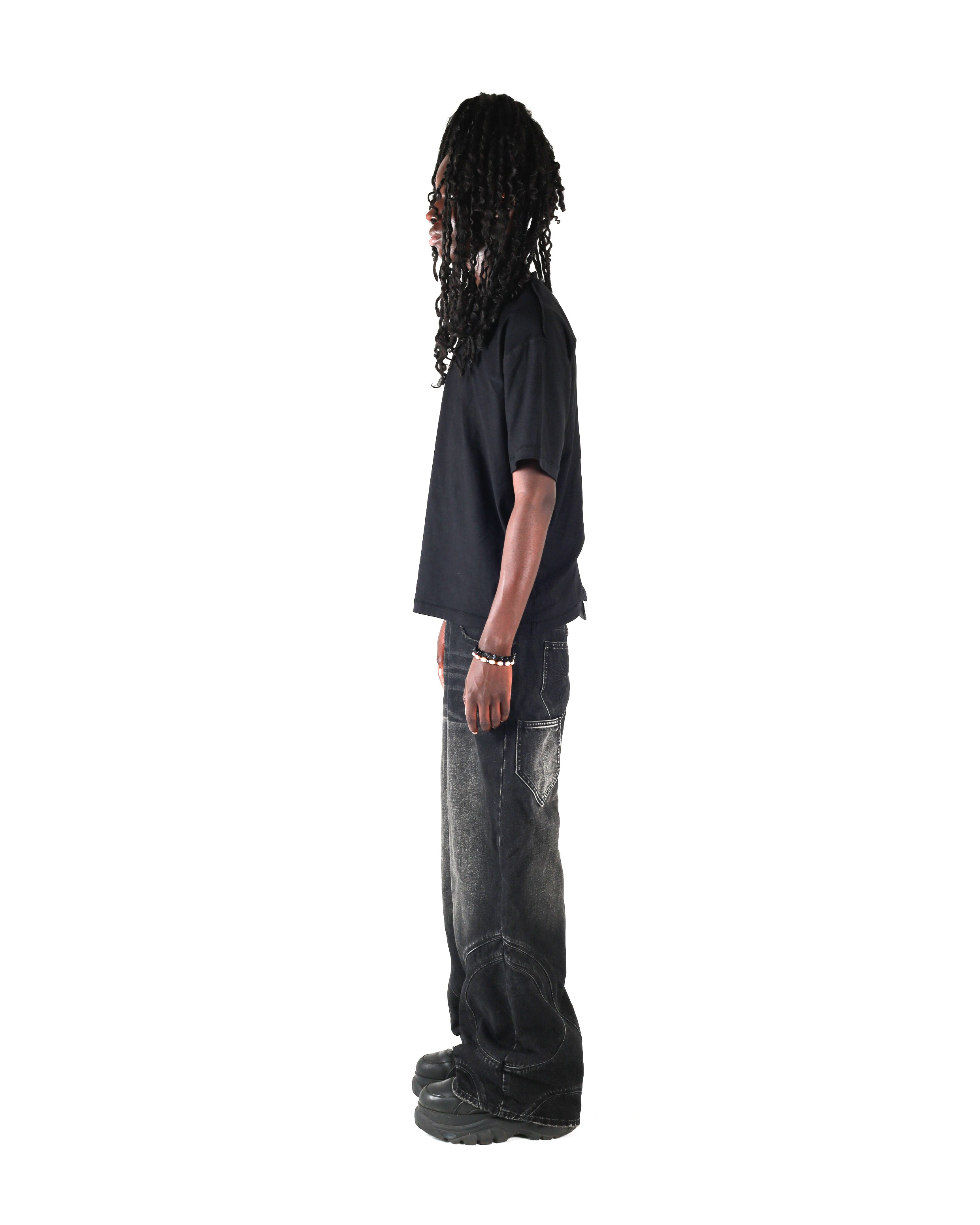 WASHED ARC DENIM