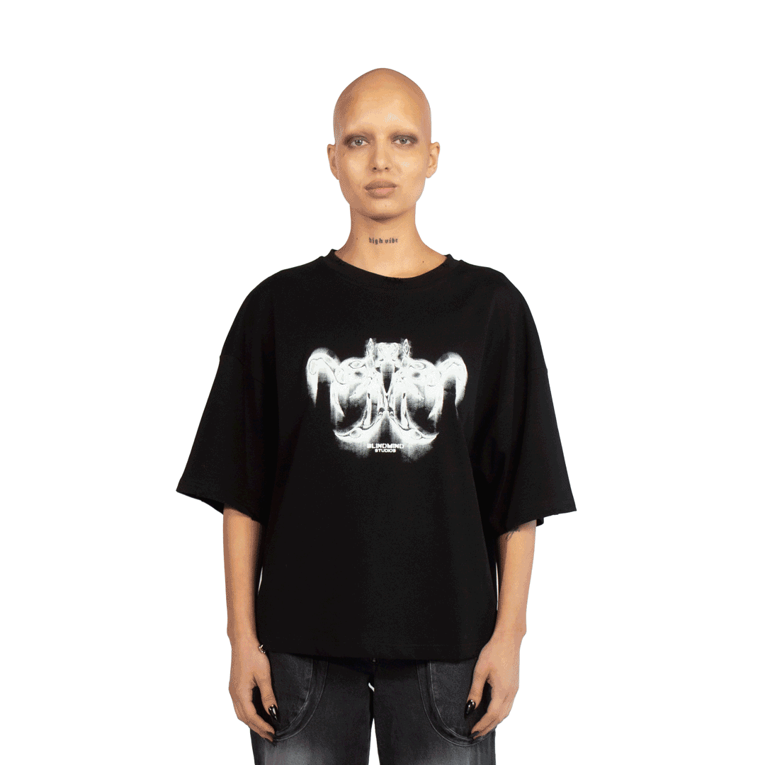 CHROME T-SHIRT BLACK