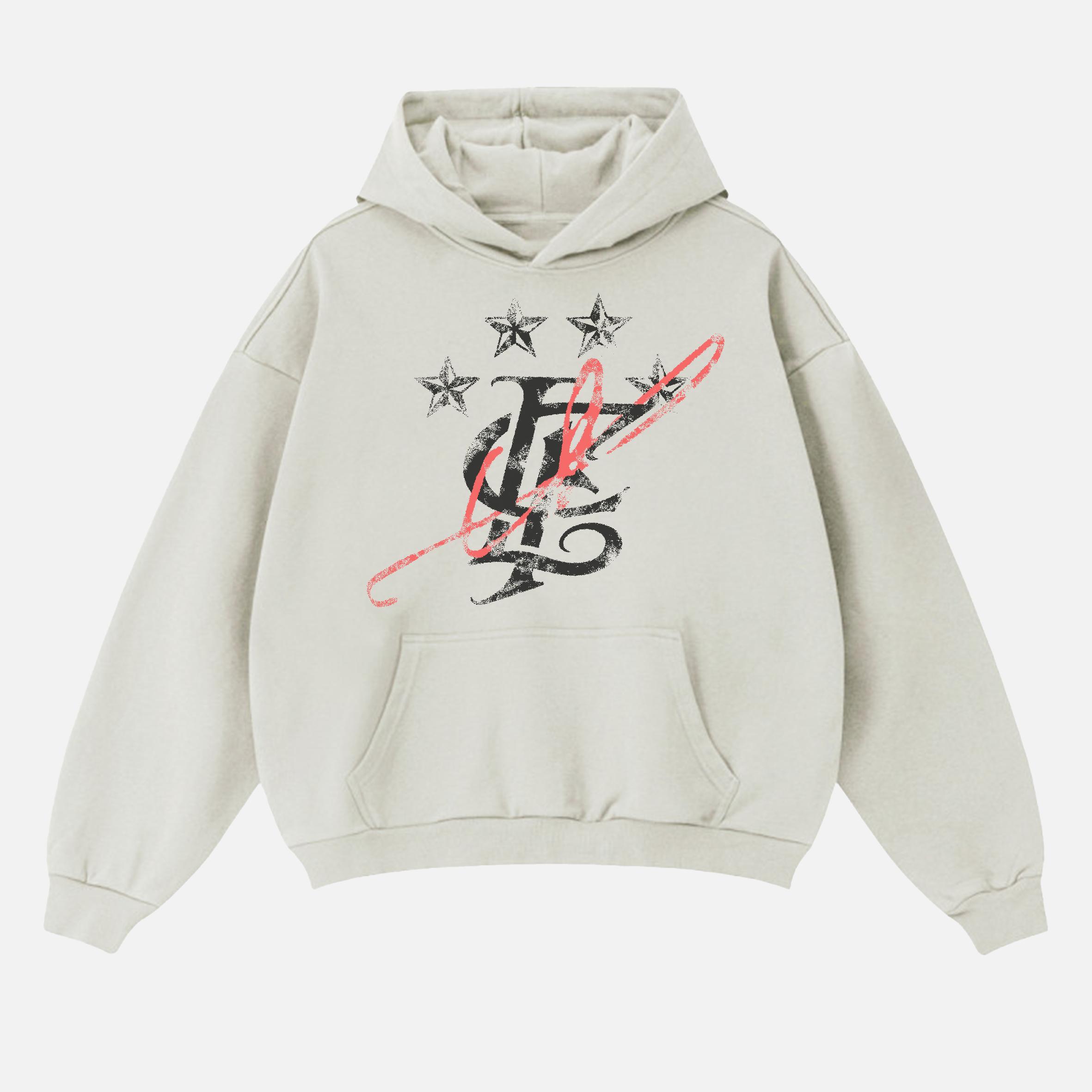 EXIT-LOGO-HOODIE OFF-WHITE