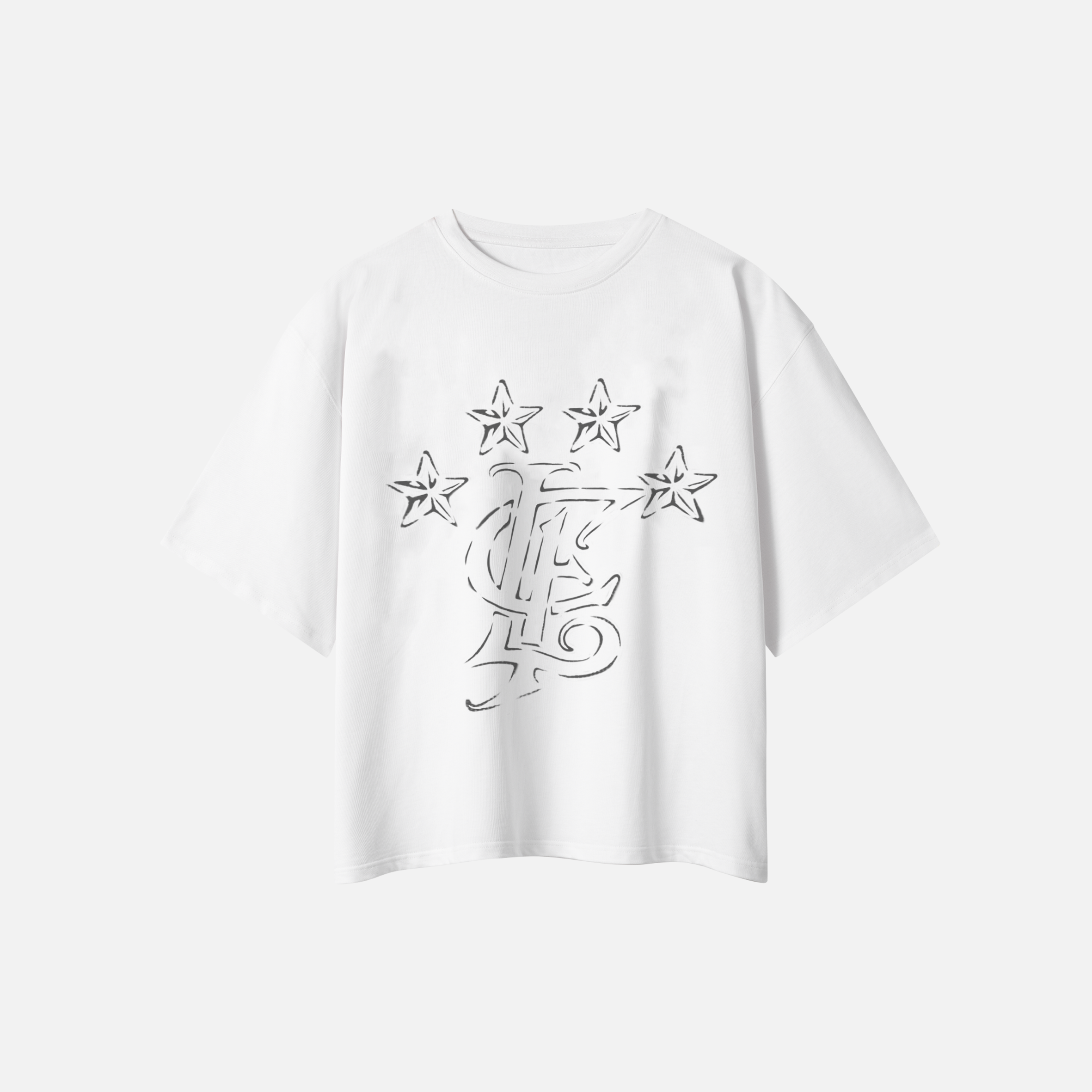 EXIT-Outline-T-shirt White
