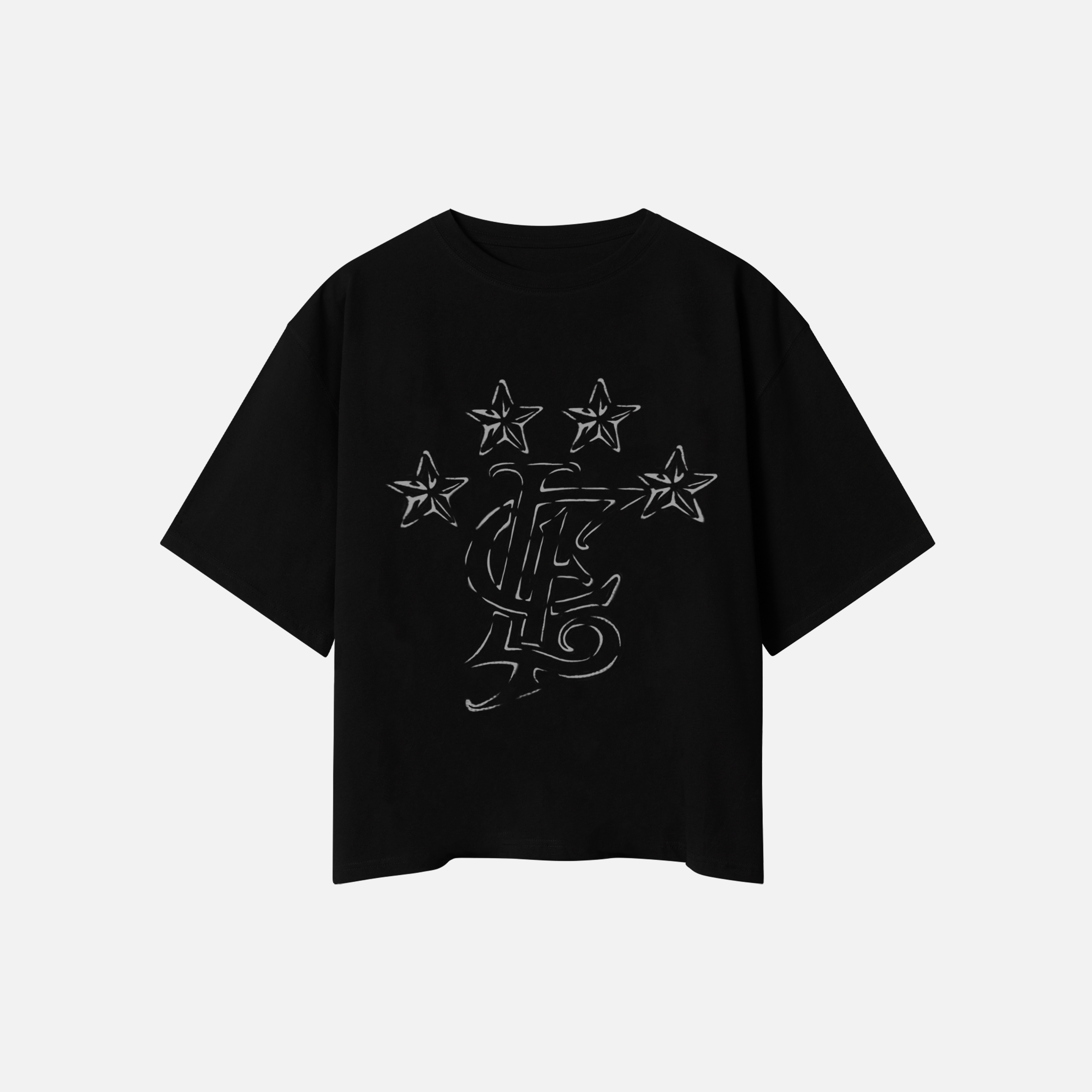 EXIT-Outline-T-shirt Black