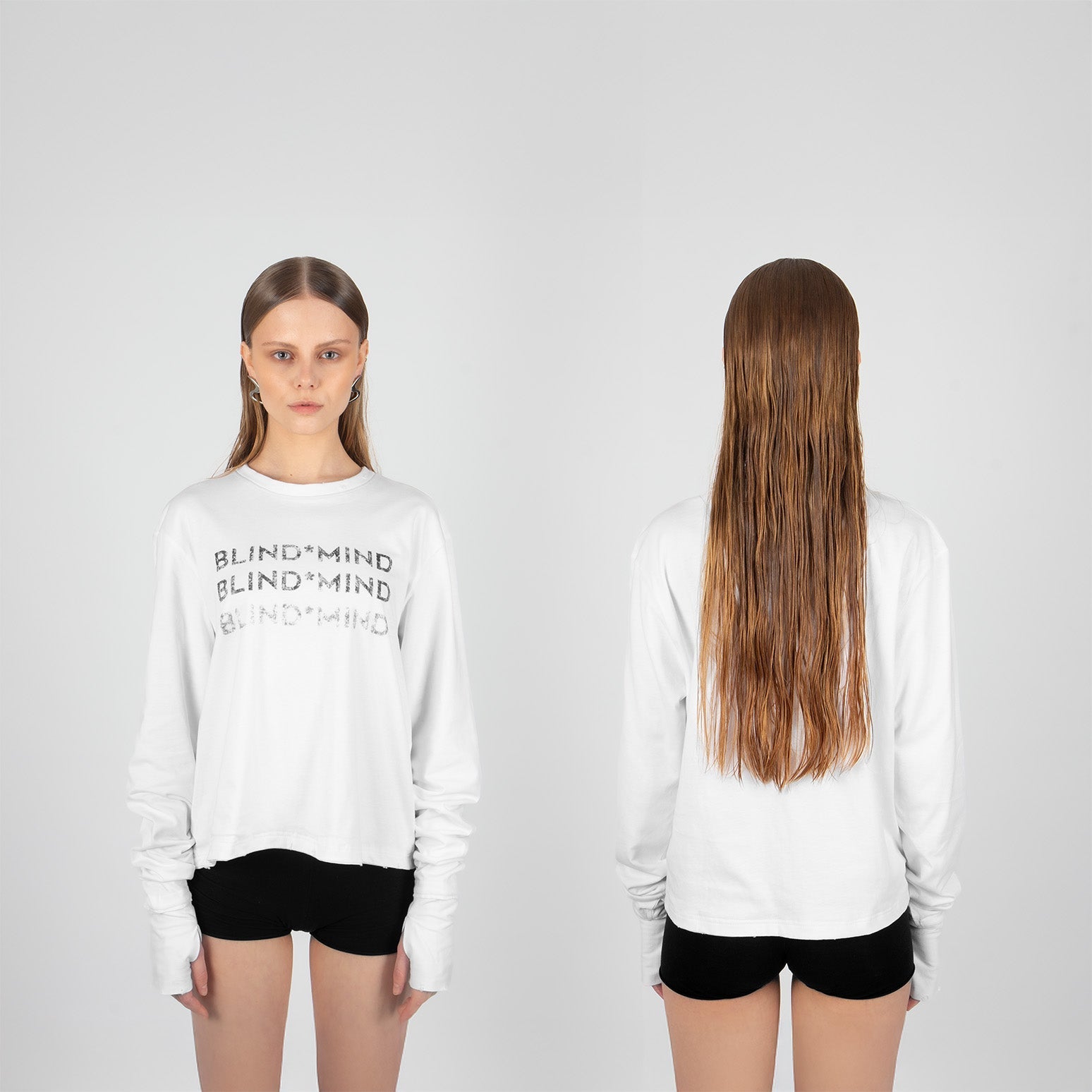 DOUBLE LAYERED LONGSLEEVE WHITE