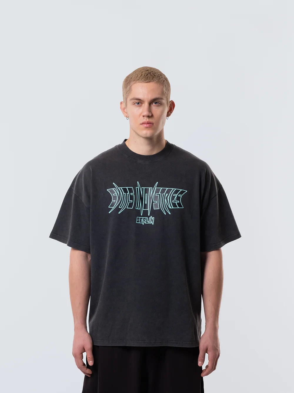 SPIKE T-SHIRT VINTAGE BLACK