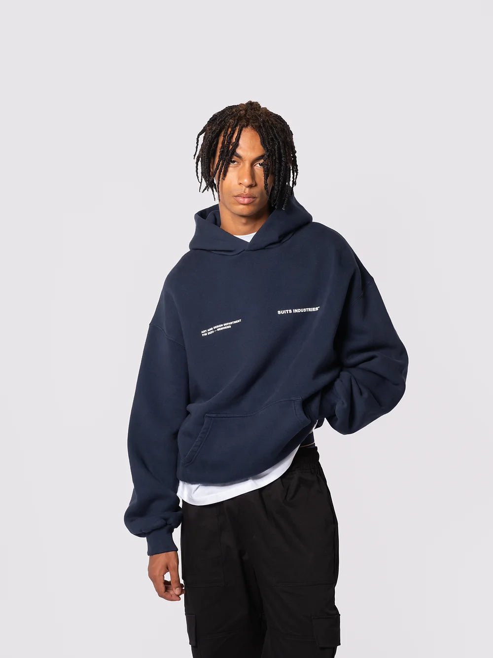 710 HOODIE NAVY BLUE