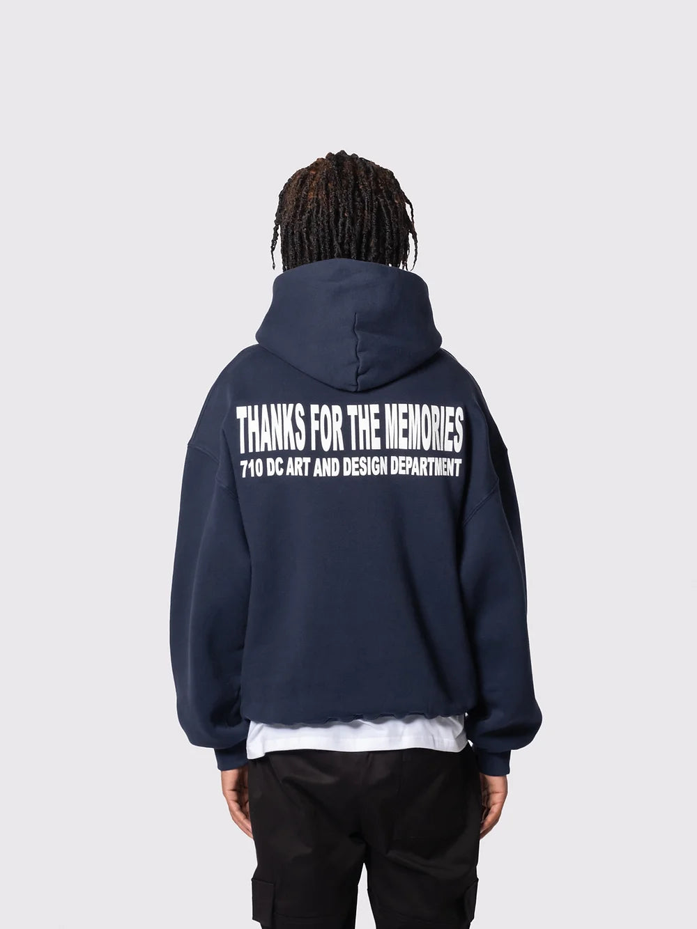710 HOODIE NAVY BLUE