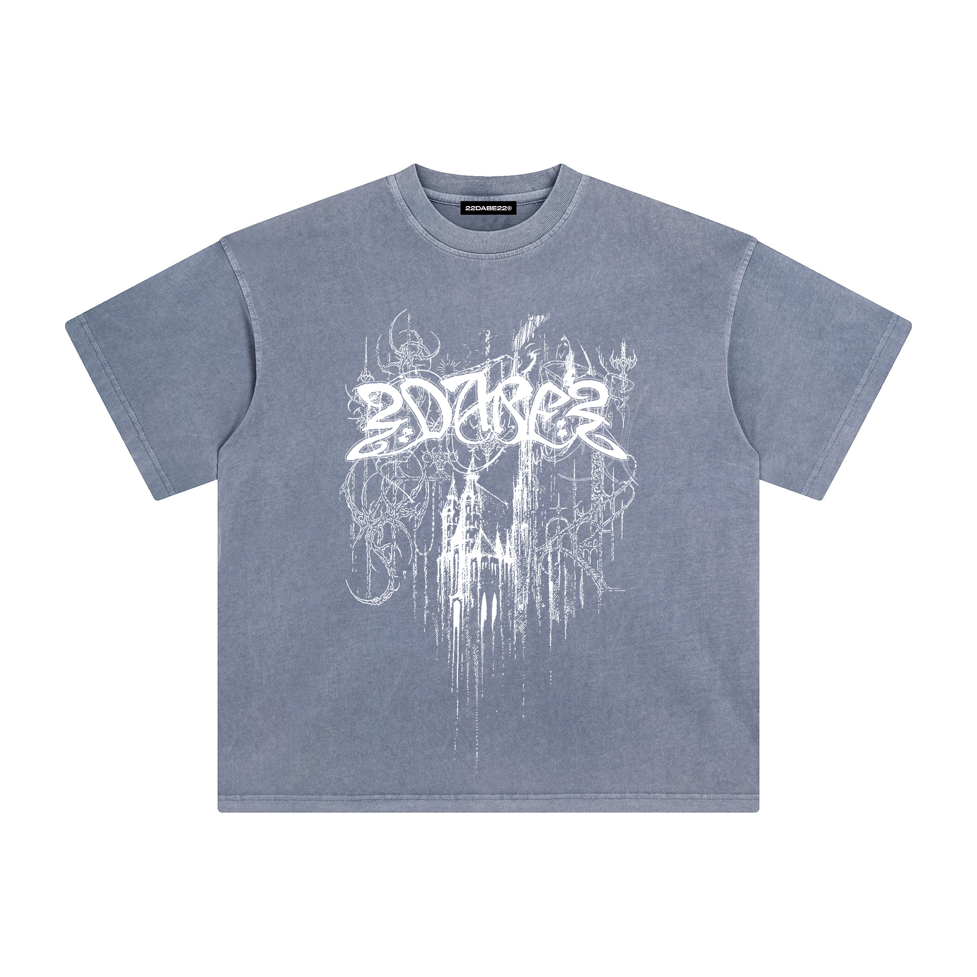 T-Shirt 22DABE22® Ice Blue Castle