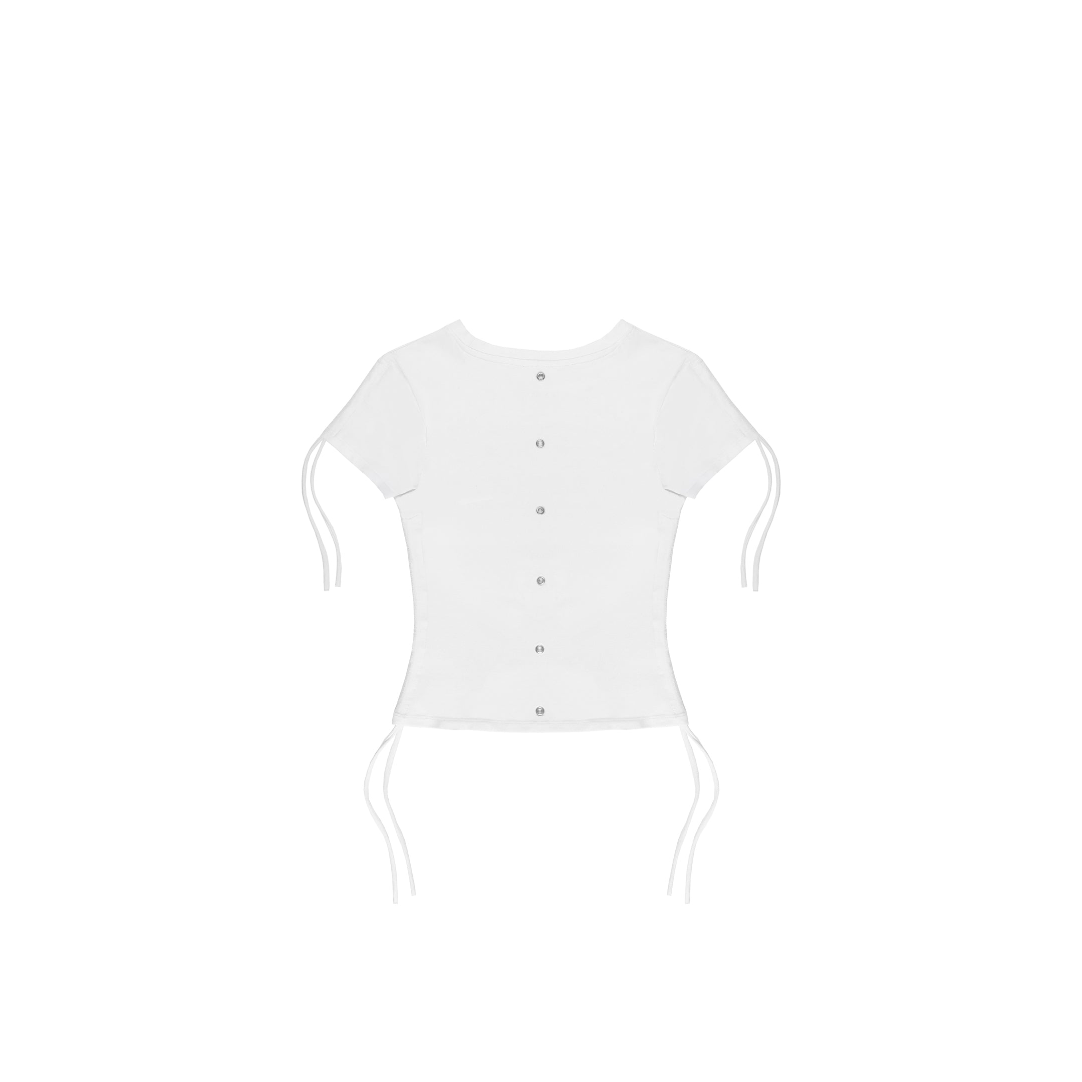 MODULAR CROPPED TOP WHITE