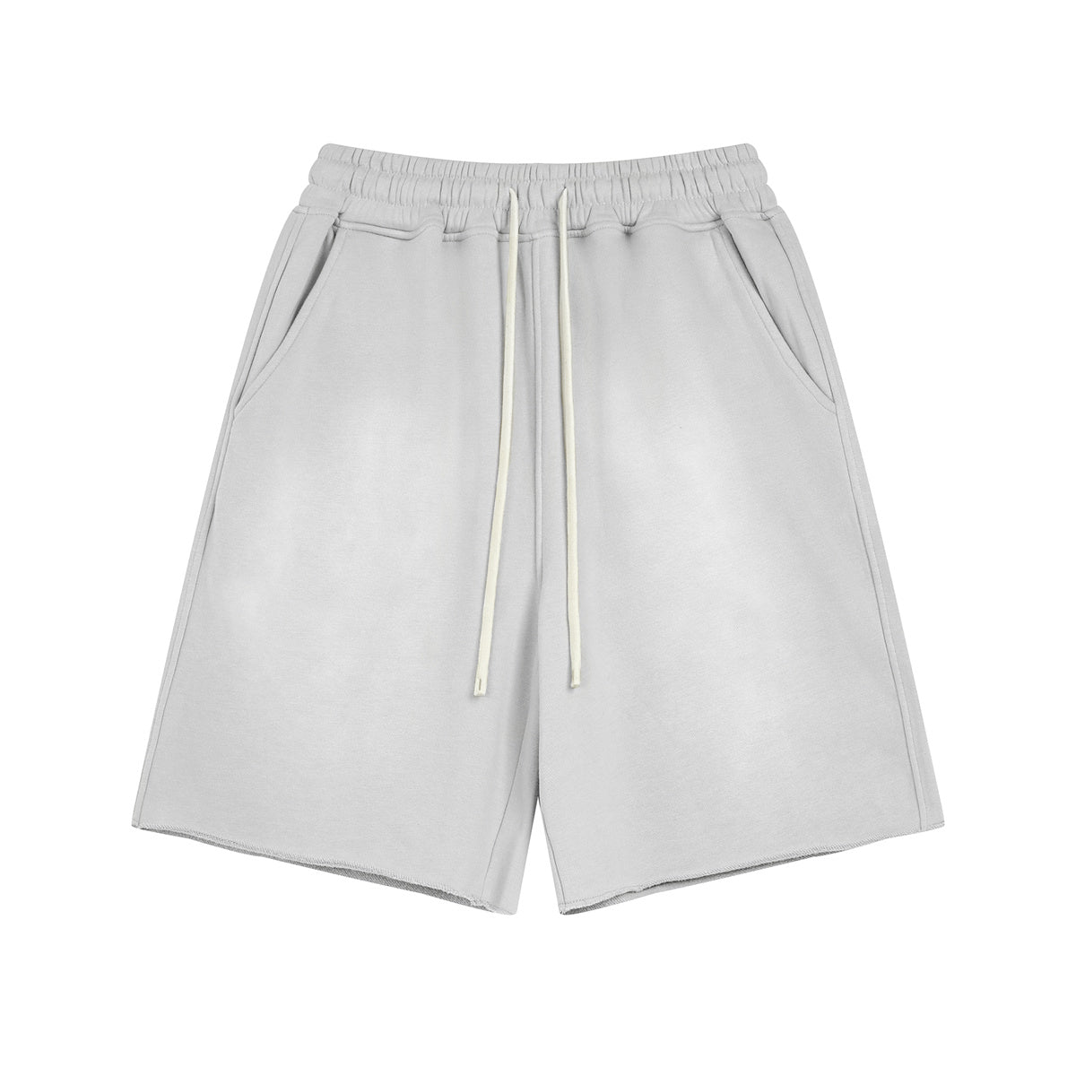 Short Premium Washed Basic Grey