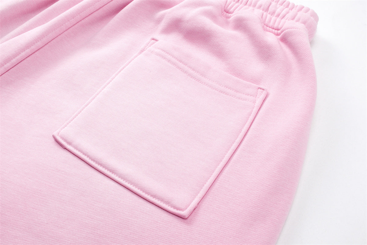 Short Premium Washed Basic Pink