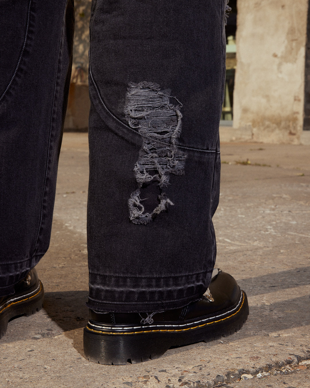 Distressed Jeans