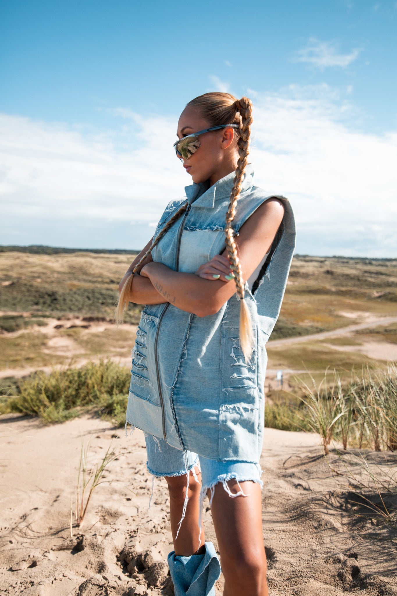 Denim Vest V1
