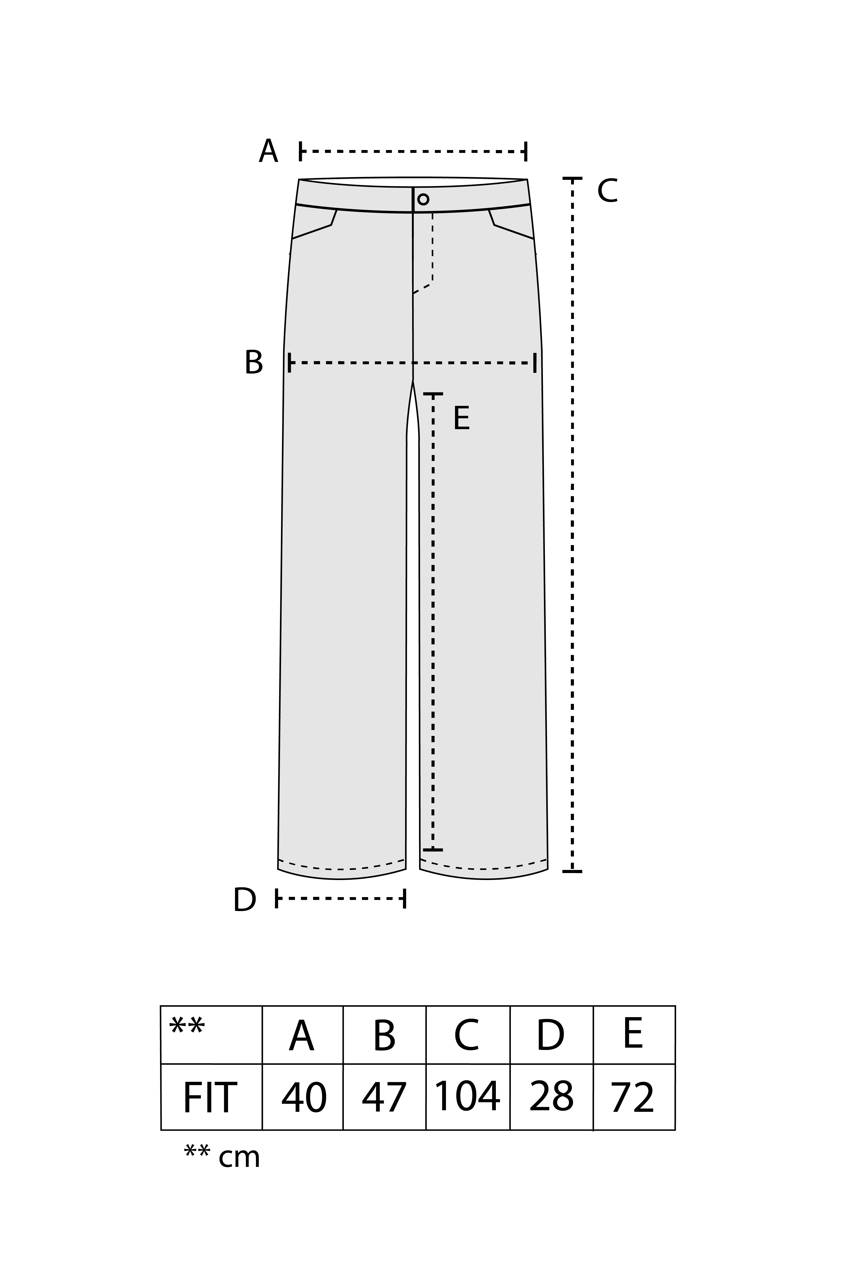 1/1 Basic Jeans