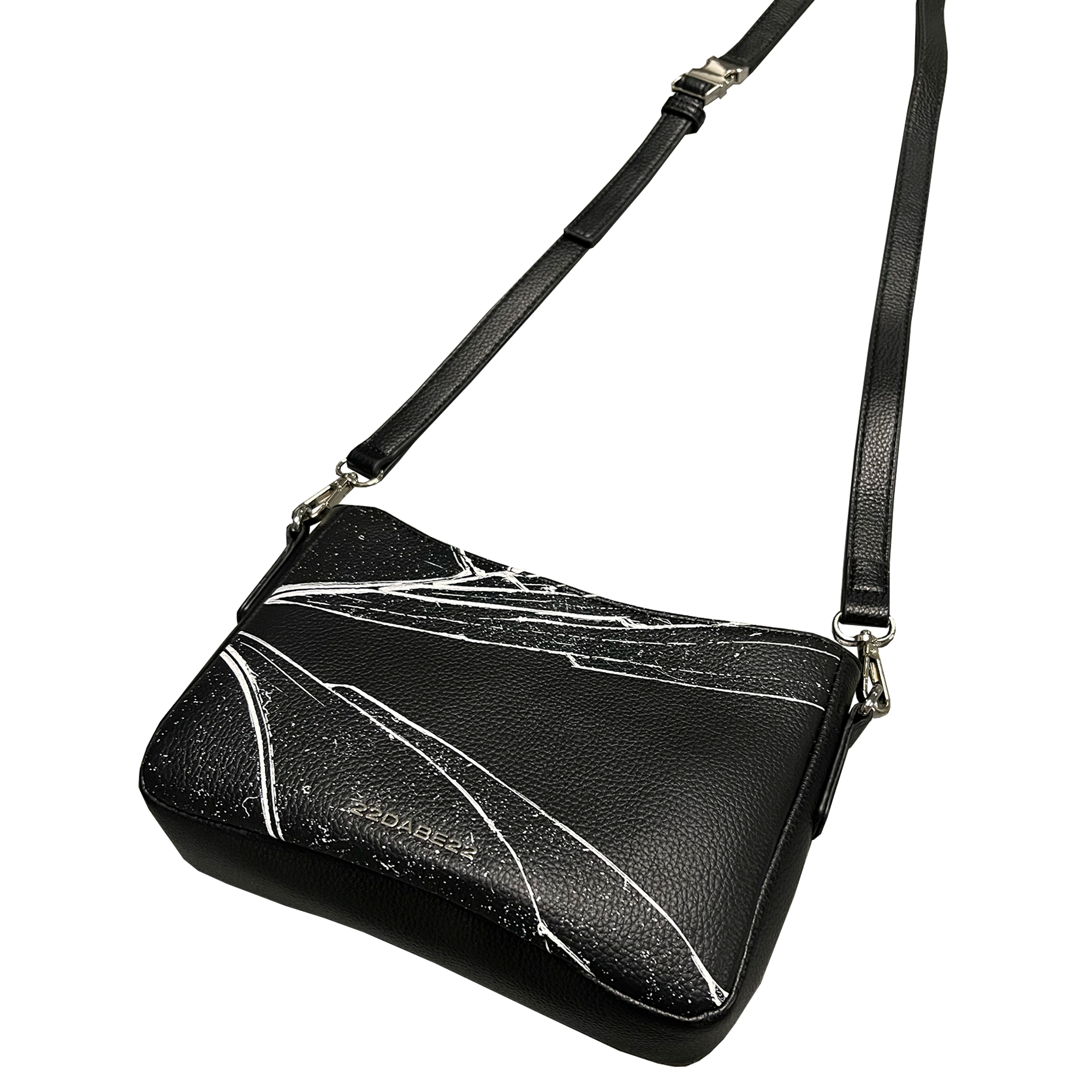 Shoulder Bag 22DABE22 Broken Glass Design